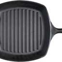 Lodge Cast Iron Grill Pan, Square, 10.5 Inch
