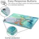 Fintie Folio Case for iPad Pro 12.9 (2nd Gen) 2017 / iPad Pro 12.9 (1st Gen) 2015 - [Corner Protection] Premium PU Leather Smart Stand Protective Cover with Auto Sleep/Wake (Emerald Marble)