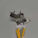 Flag Pole Bracket, Flag Pole Holder, 316 Stainless Steel Marine Grade for Outside House- Polished, Heavy Duty for 1in Flag Pole Mount - 2 Positions