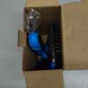 3PCS Self Cleaning Slicker Brush & Pet Grooming Rake & Flea Comb for Dogs, Cats and Horses | Double-Sided Dematting Comb & Skin Friendly Deshedding Grooming Tool | Premium Pet Supplies (Blue)