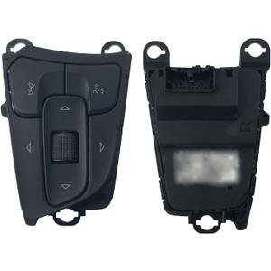 Steering Wheel Audio Control Switch Compatible with Blazer Silverado Sierra 1500 2500 3500 2019 2020 Replace 13535355 13528612