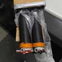 Pair of 2" Garage Door Torsion Springs with Non-Slip Winding Bars, Quality Precision Electrophoresis Black Coated, Minium Life 18,000 Cycles (.273 x 2 x 36)