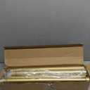 Gold Extra Long Curtain Rod 30 to 254 inch, Heavy Duty Curtain Rods for Windows with Modern End Caps, 1 inch Drapery Rods Set for Outdoor Patio, Adjustable Curtain Rod for Room, Gold