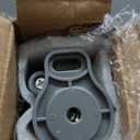 Retractable Baby Gates for Doorways, Mesh Dog Gate for Stairs, Pet Gate Indoor, Extends to 55" Wide 33" Tall, Safety Toddlers Gates for Hallways, Indoor & Outdoor Use, Gray