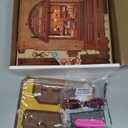 Book Nook Kit - DIY Miniature House Bakery Dessert Shop Dollhouse Kit for Adults, Booknook Tiny House Bookshelf Decor 3D Wooden Puzzle, Gifts for Family, Friends (Mrs.Hunt Bakery)