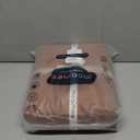 MooMee Bedding Sheet Set 100% Washed Cotton Linen Like Textured Breathable Durable Soft Comfy (Solid Dark Orange, Queen) Solid Dark Orange