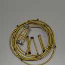 6 Pack Gold Metal Wire Pizza Pan Riser Stands, Round Pizza Tray Riser Rack Holder, Food Platter Tray and Display Rack for Home, Restaurant, Party Buffet