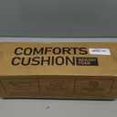Truck Driver Seat Cushion, Memory Foam L-Shaped Ergonomic Cushion for Office Chairs, Comfort & Support for Long Sitting