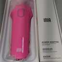INIA Laser Hair Removal with Ice-Cooling Care for Women and Men, HAUTE Pro Painless at-Home IPL Hair Remover for Coarse Hair in Bikini and All Body Areas, Latest Generation for Effective Results (Hot Pink)