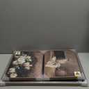 Large Framed Vintage Canvas Wall Art Sets, 3 Piece Farmhouse Flower and Woman Prints Painting, Retro Rustic Brown Picture Artwork Decor for Living Room Bedroom and Dining Room