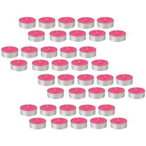 Smokeless Scented 40 Pink Tealight t-lite Floating Candle Decorate Diwali Party