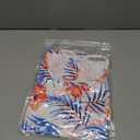 RAISEVERN Womens Rompers Summer Short Jumpsuits Casual Scoop Neck Sleeveless Romper with Pockets (Medium, Floral-01)