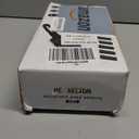 Henkelion 1 Pair 10 Lbs Adjustable Ankle Weights For Women Men Kids, Strength Training Wrist And Ankle Weights Set For Gym, Fitness Workout, Running, Lifting Exercise Leg Weights - each 5 Lbs Black