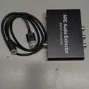 192KHz HDMI ARC to Optical Audio Adapter Analog RCA Audio Converter ARC Input Optical SPDIF Coaxial 3.5mm R/L Stereo Extractor Splitter for HDTV