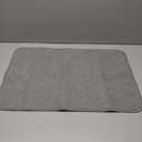 Bath Mat, Ultra Thin Bathroom Rugs, Rubber Bath Mats for Bathroom, No Slip Bath Rugs, Quick Dry, Machine Washable, Low Pile, Absorbent, Shower Outside, Sink, Home Decor Accessories, Grey, 26,5x16,5 in