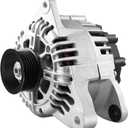 SCITOO High Output Alternator 120Amp CW S6 2.7L Replacement for Hyundai Tiburon Tucson Santa Fe 2005-2009,for Kia Sportage Optima 2005-2010 11188 AVA0066 37300-37800 400-40016 2655424 2655524 11188N