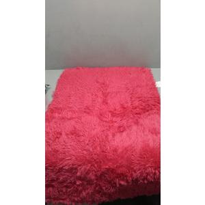 2x3 Rug for Bedroom, Fluffy Area Rugs for Living Room, Small Soft Shag Fuzzy Shaggy Carpets for Kids Boys and Girls Dorm with 4 Non-Slip Rug Tapes for Room Home Decor (2ft x 3ft, Hot Pink)