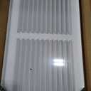 30"Wx6"H Duct Opening Return Air Grille,Air Return Vent Cover Grill for Sidewall and Ceiling,Solid Steel AC Vent Cover HVAC Cold Air Intake Grille Without Filter House,Outer Dimension:31.75WX7.75"H, For 30''W6''H-Duct Opening