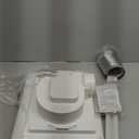 13.4" Panel Bathroom Exhaust Fan with Light, 160 CFM Bathroom Ventilation Fan with 12W 6500K LED Light, 1.0 Sones Low Noise, 4 Inch Duct Quiet Square Fan for Home Bath Restroom Hotel Office