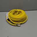 101678 Extension Cord Replacement for ProTeam Backpack Vacuum,50 ft 16 Gauge Yellow Power Cord Outdoor Use Fits 13A 125V 1625W Vacuum Parts