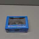 Quevati Wireless Controller for PS-4, Dual Vibration Game Joystick/Motion Sensing/Touchpad/Speaker/3.5mm Audio Jack Headphone, Upgraded Six-Axis Sensor, Compatible with PS4/Slim/Pro Console/PC (black)