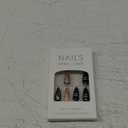 White Press on Nails Long Coffin, French Tip Fake Nail for Women with Nude Pink Pearl Design, Acrylic fake on Nail Cute False Nails, Full Cover Stick on Nails for Wedding Birthday 24Pcs