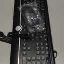 Wired Keyboard and Mouse Combo - Large Print Light Up Keyboard, USB Silent Wired Backlit Keyboard and Optical Mouse for Windows, PC, Laptop - Easy to See, USB Play and Plug