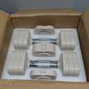Adjustable Dumbbell Set for Women - Men, 17.6LB/22LB/26.4LB/30LB Each Pair Weights Dumbbells Set for Choice, Compact Adjustable Hand Weights for Home Gym, Office, Full Body Workout