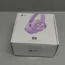 Picun B8 Headphones Wireless Bluetooth, 120H Bluetooth Headphone Over Ear with 3EQ Music Modes, Hands-Free Calls, Deep Bass Headphones for Travel Home Office Cellphone PC (Purple)