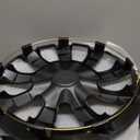 Set of 4 WINJET 17 inch Hubcaps Wheel Covers 5084 - Black Lacquer