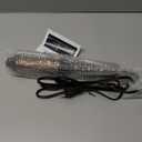 Nimmu Thermal Brush for Blowout Look, 1.5 inch Heated Round Brush, Curling Iron with 10 Temperature Control, Hot Styler Dual Voltage for Travel, Black Gold