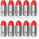 Pro Dummy Rounds Snap Caps-Reusable 9mm&12GA&50&45&380ACP Training Rounds for Safe Dry Fire Practice, Durable with Secure Primer Design, Multiple Color Options