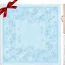 American Mahjong Mat Gift Set - 33" × 33" Non-Slip Blue Mahjong Mat