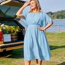 Hanna Nikole womens Soft (Blue)