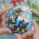 Christmas Ornaments, Jocidea Christmas Decorations for Tree, Christmas Tree Ornaments, Christmas Keepsake Gifts - Candle