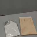 Tissue Box Cover PU Leather Tissue Holder Square Facial Tissue Case Facial Paper Organizer Dispenser for Bathroom, Vanity Countertop, Tabletop, Car, White