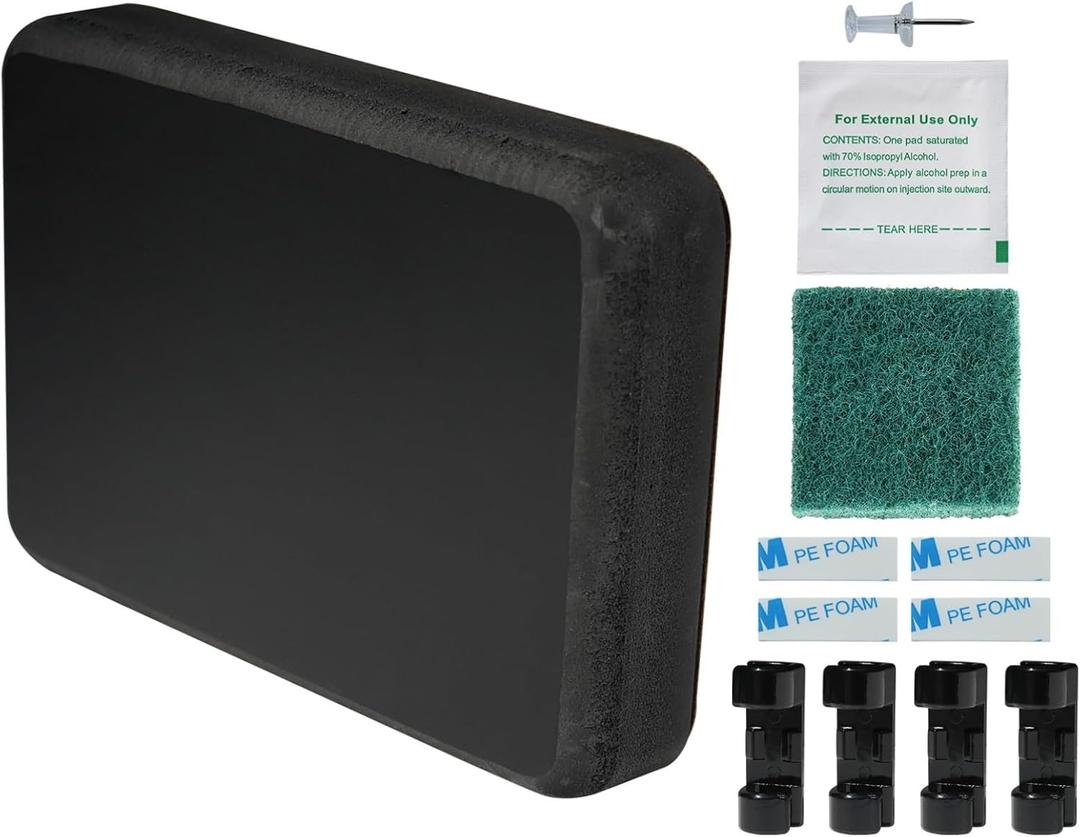 Screwless Transducer Mounting Kit - Standard Size - Black - Screwless Transducer/Acc. (Jumbo)