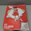 fun shack Little Orphan Costume for Girls, Little Orphan Costume Kids, Book Characters Costumes for Kids (Medium)