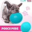 Pod Feeder Dog Enrichment Toy - Treat or Food Dispensing Interactive Puzzle for Iq Training, Engaging Pet Activity, Durable and Easy to Clean, Pink