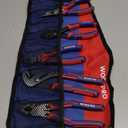 WORKPRO Pliers Set, Premium Cr-V Construction, Includes 6 Inch Slip Joint, Long Nose, Diagonal Cutting, 8 Inch Groove Joint, 7 Inch Linesman and Storage Pouch, for Basic Repair