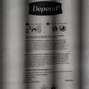 Depend Silhouette Adult Diapers, Incontinence & Postpartum Bladder Leak Underwear for Women, Maximum Absorbency, Extra Large, Black, 48 Count (2 Packs of 24)