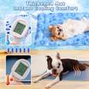 Pet Cooling Mat, Dog Cooling Mat for Medium Dog and Adult Cat, Easy Washable and Portable, Summer Crate Pad Mat Keeps Your Pet Cool, Size: M(19.7X23.6in)
