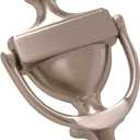 Hardware Essentials 852724 Satin Nickel Door Knocker, 7-Inch