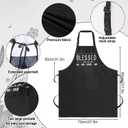 Funny Apron for Women with Pockets