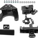 FZJDSD Spare Tire Carrier Assembly 51900-60280 Compatible with Toyota 4Runner Compatible with Lexus GX470 2003-2009 Replace 51900-60334 5190060280 5190060334
