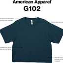 American Apparel Women's Fine Jersey Boxy Style G102 T-Shirt (2-Pack) (S)