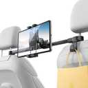 JOYROOM iPad Tablet Holder for Car Backseat, [Extension Arm] iPad Car Holder Back Seat, Tablet Mount for iPad Pro, Air, Mini, Galaxy Tab, Kindle Fire HD, Switch OLED, 4.7-13" Devices