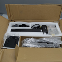 TOPSKY Adjustable Electric Monitor Desk Mount Fits Up to Dual 32 Inches 19.8lbs or Single 49 Inches 33lbs Computer Screens, Adjustable Swivel, Tilt, Rotate, VESA 75x75mm or 100x100mm MMT00.01 (Black)