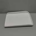 BASENOR Upgraded Tesla Model S Model X Center Console Cover Non-Slip TPE Armrest Cover [No Logo] Protector Armrest 2021-2026 Tesla Interior Accessories White