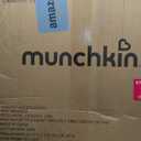 Munchkin Vibration Baby Swing, Light Grey - Bluetooth-Enabled Smart Seat with Music, Motion, & Sounds and Baby Bloom Mobile, Grey